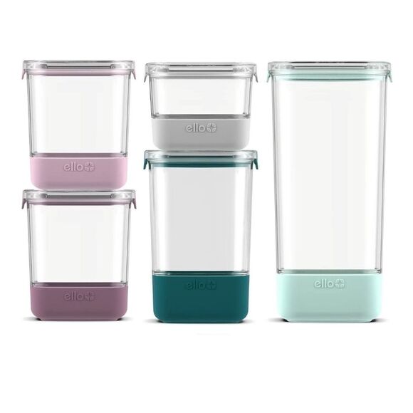 Ello Airtight Pantry Perfection 5-PC Canister Set - Picture 3 of 7